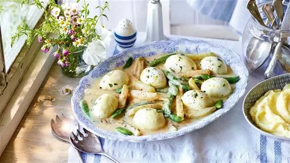 Ragoût z jajek z warzywami