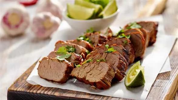 Grillowane polędwiczki wieprzowe w limonkach