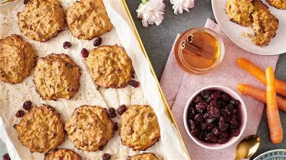 Ciasteczka marchewkowo-bananowe