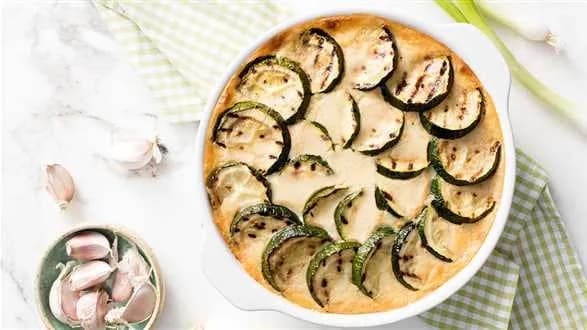 Lasagne z bakłażanem i cukinią