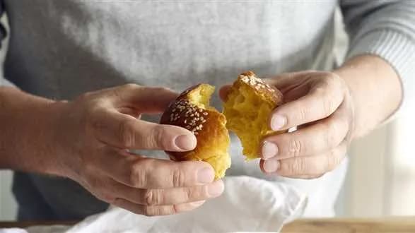 Drożdżowe bułeczki dyniowe