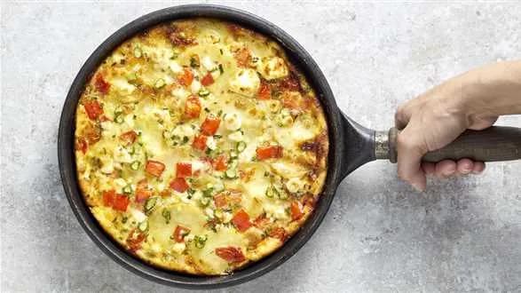 Tortilla de patatas z warzywami