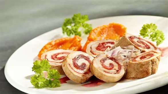 Polędwiczki wieprzowe z przysmakami kresowymi