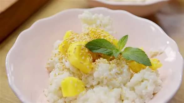 Mango sticky rice