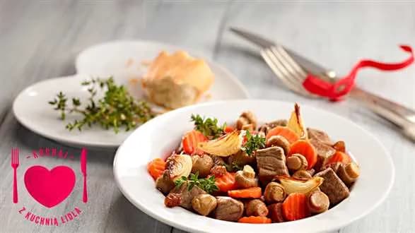 Wołowina po burgundzku. Dla Niego.