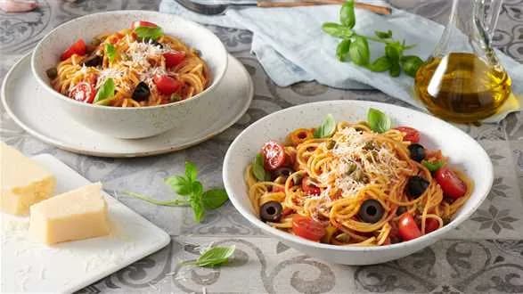 Spaghetti puttanesca