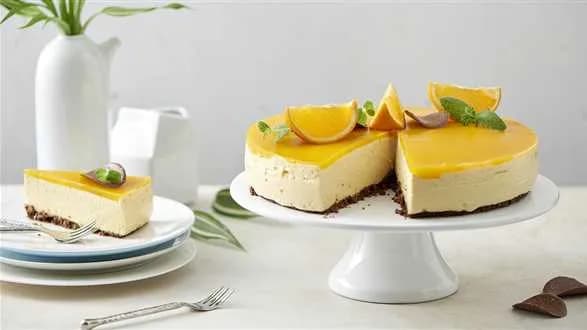 Sernik dyniowy na korzennym spodzie