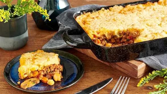 Zapiekanka ziemniaczana z mięsem mielonym