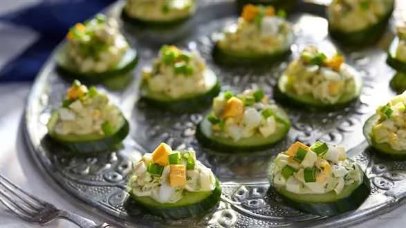 Sylwestrowa przekąska z pastą jajeczną