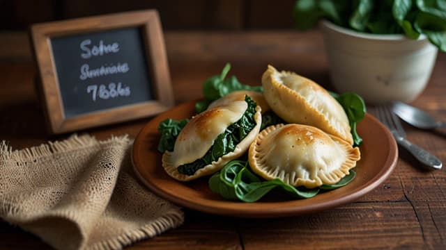 Pierogi ze szpinakiem: kaloryczność i wartości odżywcze - fakty Pierogi ze szpinakiem: kaloryczność i wartości odżywcze - fakty