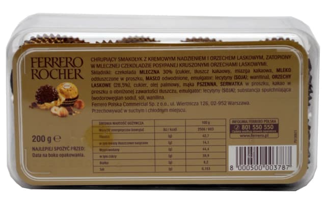 Ferrero Rocher: Ile kalorii kryje ta słodka pokusa? Poznaj fakty Ferrero Rocher: Ile kalorii kryje ta słodka pokusa? Poznaj fakty
